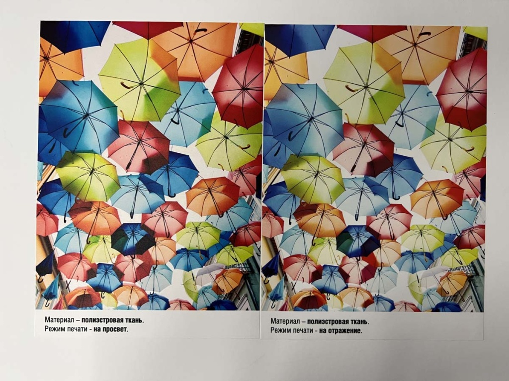 Печать на ткани в Москве - широкоформатная типография полного цикла